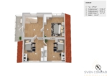 Grundriss OG (*Balkon 5,32qm) - -VERKAUFT- Bezahlbares Familiennest – Freistehendes EFH mit Garten/Garagen
